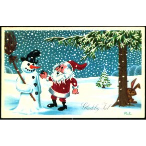 K.V. Larsen - Gldelig Jul - Rudolf Olsen u/n - Brugt