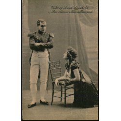 Ellen og Svend Aggerholm i "Den sknne Marseillanerinde" - Alex Vincent 1691 - Brugt