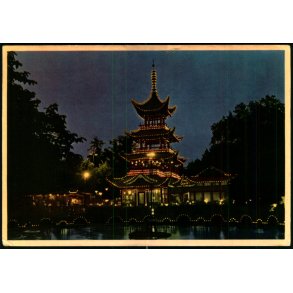 Kbenhavn - Tivoli - Det kinesiske Trn - Rudolf Olsen 19 - Brugt
