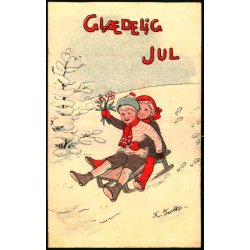 H.Tesch - Gldelig Jul - A.Vincent 321/1 - Brugt