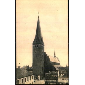 St. Olaus Kirke - Helsing�r - J.M. 195 - Ubrugt