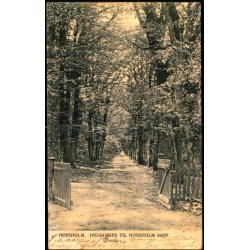H�rsholm - Indgangen til H�rsh�lm Skov - Peter Alstrup 752 - Brugt