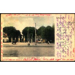 Kbenhavn - Indgang til Frederiksberg Have - Ed.F. Ph.&amp; Co. 4508 - Brugt