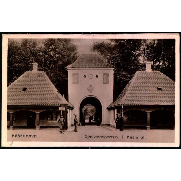 Kbenhavn - Sjllandsporten i Kastellet - Stender 377 - Brugt
