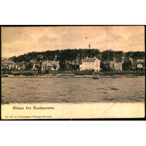 Hilsen fra Snekkersten - J.C. Borregaard 442 - Brugt - Fold !