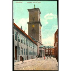 K�benhavn - N�rregade med Frue Kirke - u/n