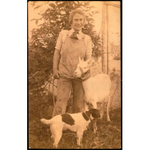  Malling - 23-2- 1928 - Fotokort u/n - Brugt