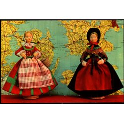 Danske Folkedragter - B.V. Andersen 2000-113 - Ubrugt