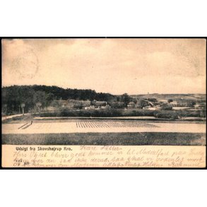 Udsigt fra Skovsh�jrups Kro - F.C.A.F. 828 - Brugt