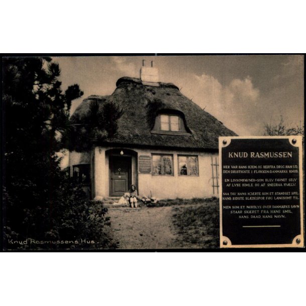 Knud Rasmussens Hus - K.R. Museum 44 122/401