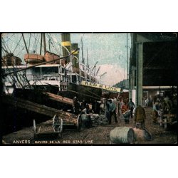 Avers - Navire De La Red Star Line - FDV u/n - Ubrugt