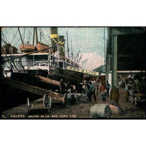 Avers - Navire De La Red Star Line - FDV u/n - Ubrugt