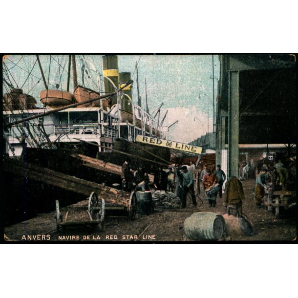 Avers - Navire De La Red Star Line - FDV u/n - Ubrugt