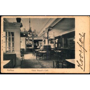 Aarhus - Hotel Royal`s Cafe - C.M.B. 697 - Brugt