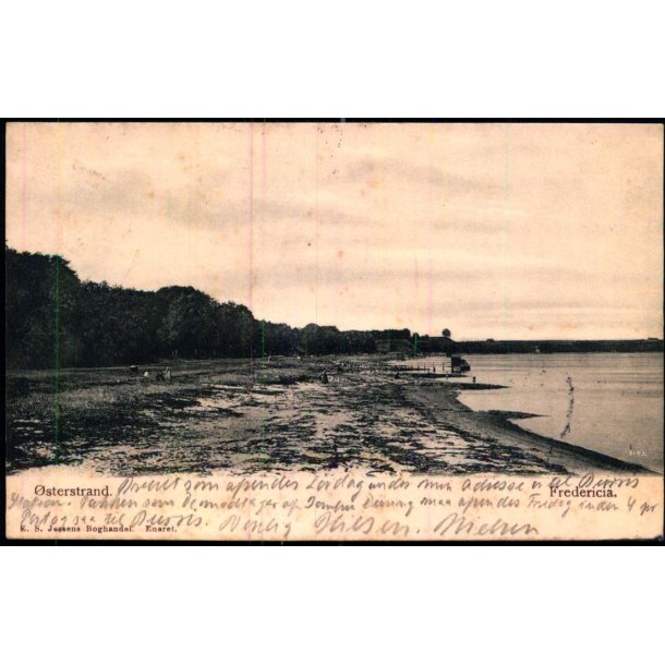 Fredericia - �sterstrand - E.S.Jessen u/n - brugt