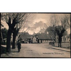 Fredericia - Indk�rsel fra Strandvejen - C. St. 1710 - Brugt