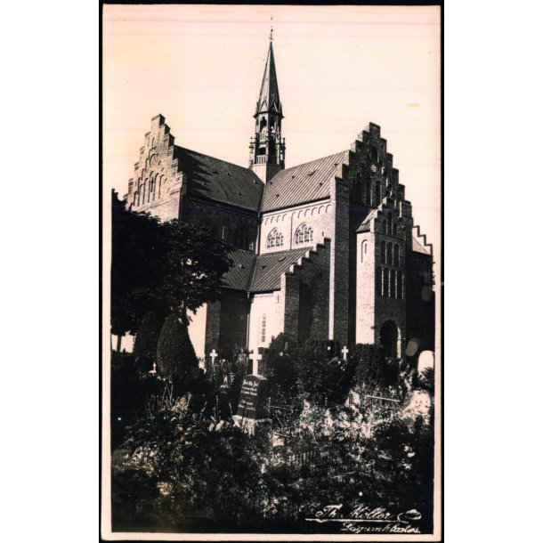 L�gumkloster Kirke - Fotokort Th. M�ller u/n - Ubrugt