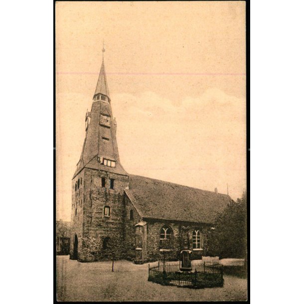 T�nder - Kirken - H. Nissen 58675 - Ubrugt