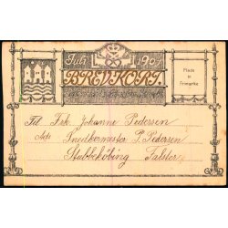 Haandvrkerfestens Vogntog - Snedkermesterlavets Vogn - A. Jacobsen u/n - Ubrugt 