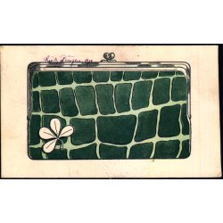 Efterporto - Postkort fra Viborg 23 - 2 - 1905  - Efterporto 10 re  - Stjernestempel !