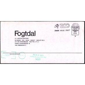 Efterporto - Ufrankeret Brev til Kbenhavn K.  - 26. Dec. 1977