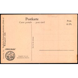 Englischer Schraubendreidecker "Duke of Wellington" - Karte 124 - Ubrugt