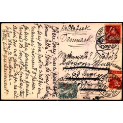 Postkort fra Scweitz 6 - 9- 21 - P tur i Danmark  ??