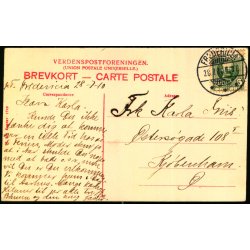 Fredericia - Indk�rsel fra Strandvejen - C. St. 1710 - Brugt