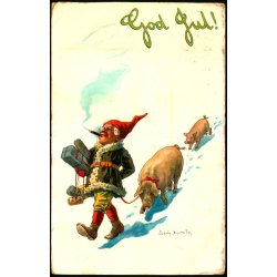 Jenny Nystrm - God Jul - Alex Eliasson- Stockholm u/n - Brugt 1905 !