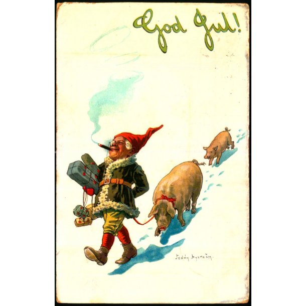 Jenny Nystrm - God Jul - Alex Eliasson- Stockholm u/n - Brugt 1905 !