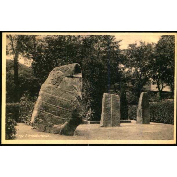 Jellinge - Runestenene - H.B. 11502 - Ubrugt