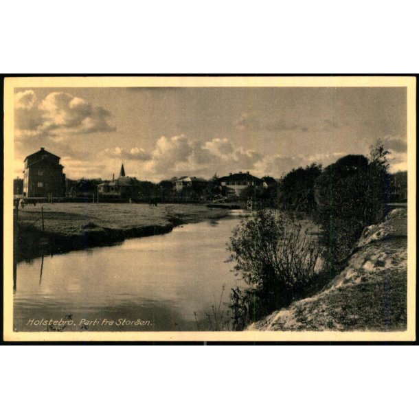 Holstebro - Parti fra Storeaaen - Poul Kj�r 5348 - Brugt