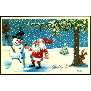 K.V. Larsen - Gldelig Jul - Rudolf Olsen u/n - Brugt