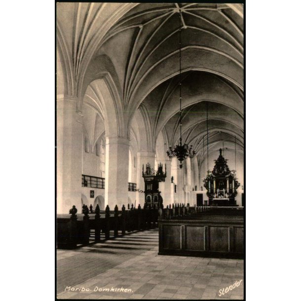 Maribo Domkirken - Stender M. 184 K - Ubrugt