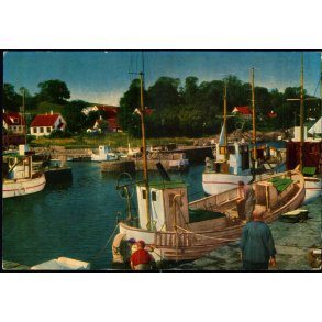 Bornholm - Listed Fiskerleje - Colbergs Boghandel 8712 - Brugt