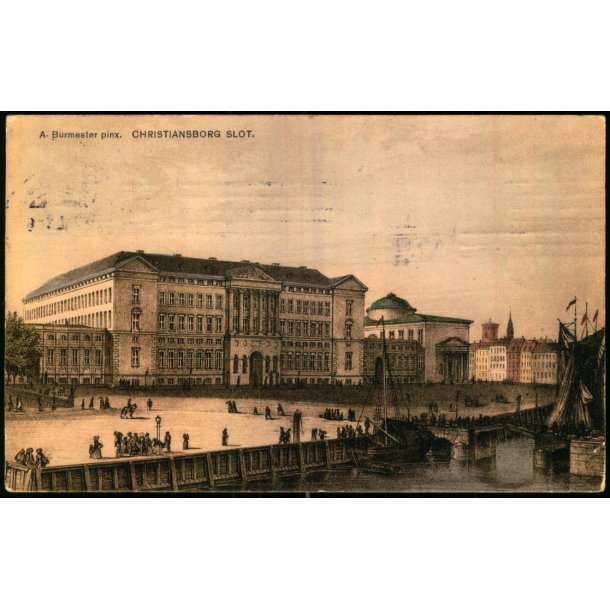 A. Burmester prinx - Christiansborg Slot - u/n - Brugt
