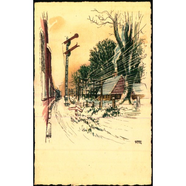 Ebbe Fog - K. Witt-Mller Serie 3023 - Ubrugt