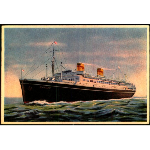 M.S. Batory - Gdynia-America Line - u/n - Brugt
