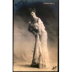 Charlotte Wiche Bereny - Fotokort P. Hechscher 897  - Brugt