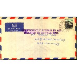 Luftpost Brev fra Uganda til st Tyskland - ? - ? - ?