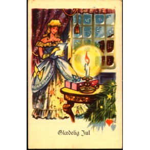 Dam - Gl�delig Jul - Jali Serie 1294 - Brugt