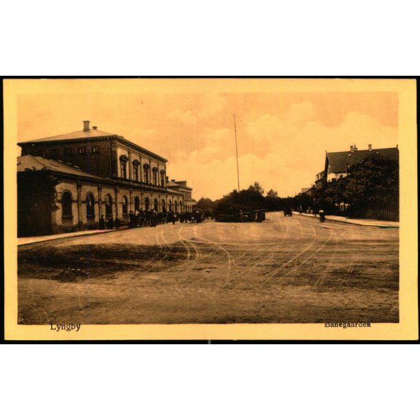 Lyngby - Banegaarden - Nordisk Kunsttryk Eneret