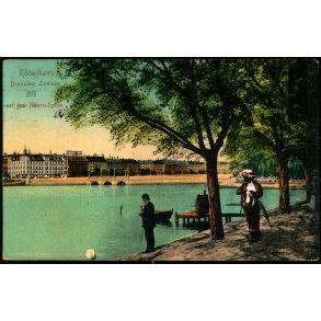 K�benhavn - Dr. Louises Bro set fra N�rres�gade - Ed. F.Ph 732 - Brugt