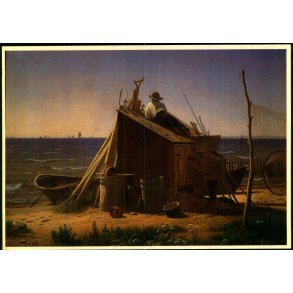 Udsigt mod Nivaa set fra Snekkersten 1864 - Helsing�r Museum u/n - Ubrugt