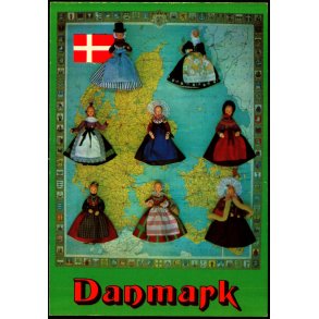 Danske Folkedragter - Colorama 2000-114 - Brugt