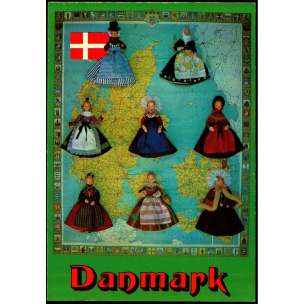 Danske Folkedragter - Colorama 2000-114 - Brugt