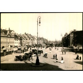 K�benhavn - Kongens Nytorv set mod Nyhavn ca. 1897 - Erichens 5.302 - Ubrugt