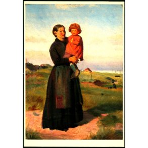 M. Anker - Chr. Vollesen Kone med Jens p armen - Middelbroe u/n - Ubrugt