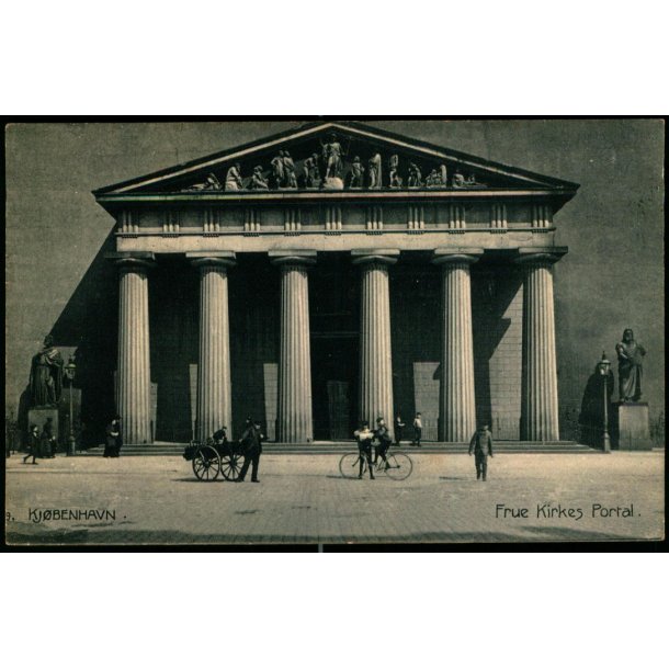 Kj�benhavn - Frue Kirkes Portal - Johs. Koren Eneret