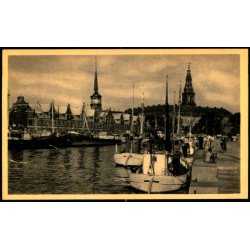 K�benhavn - B�rsen og Christiansborg Slot - John Meinckes 937